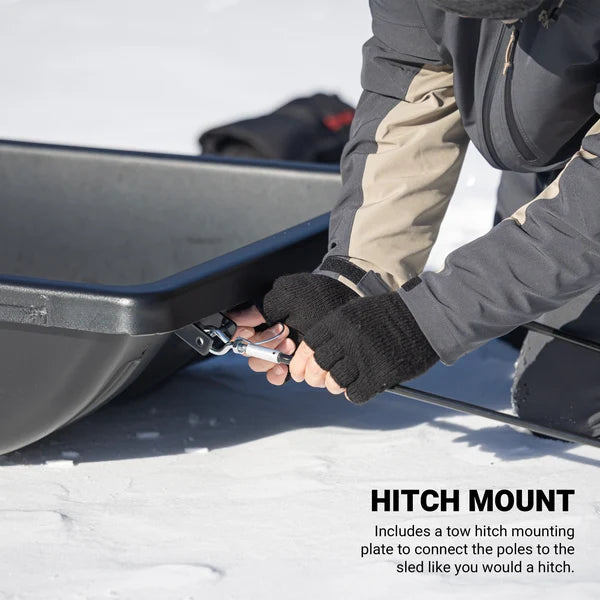 Eskimo E-Hauler Pulk System MOLLE Attachment Loops for Adjustable Pulling Leverage