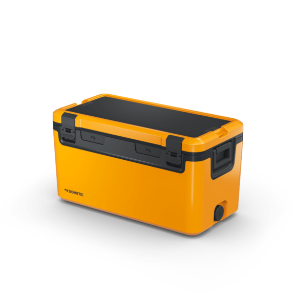 Recon 69L hardside cooler with maximum capacity and stackable design