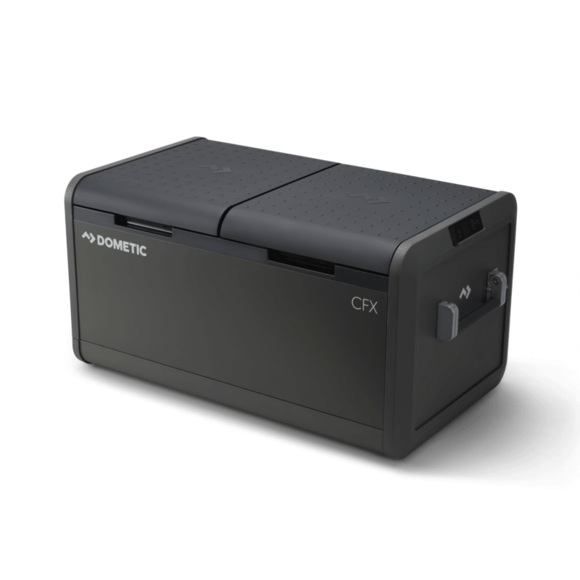Dometic CFX595 dual zone portable fridge freezer with 95L capacity and compressor cooling