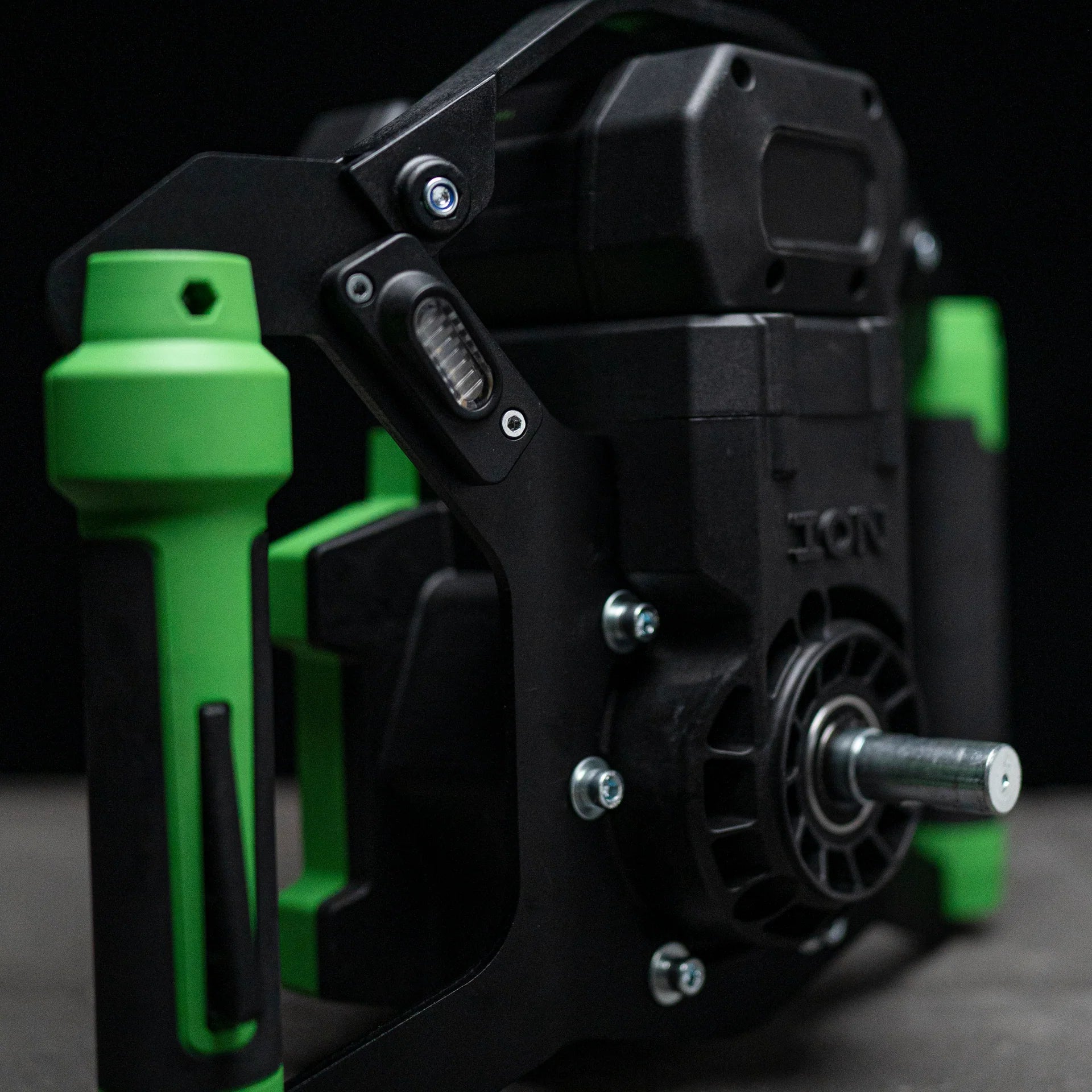 Auger centering point on the ION® Alpha™ Series for precise drilling performance