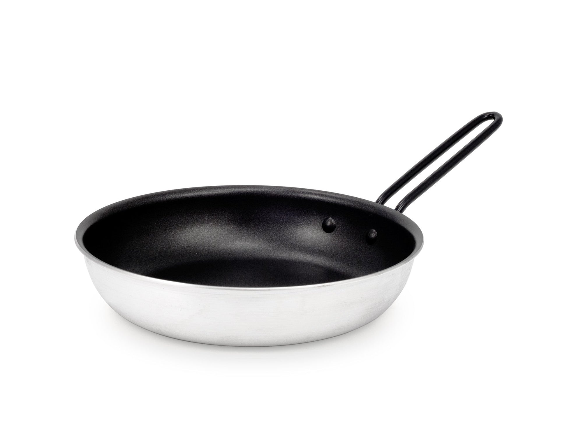 Lightweight GSI Bugaboo ceramic coated aluminum fry pan for outdoor cooking