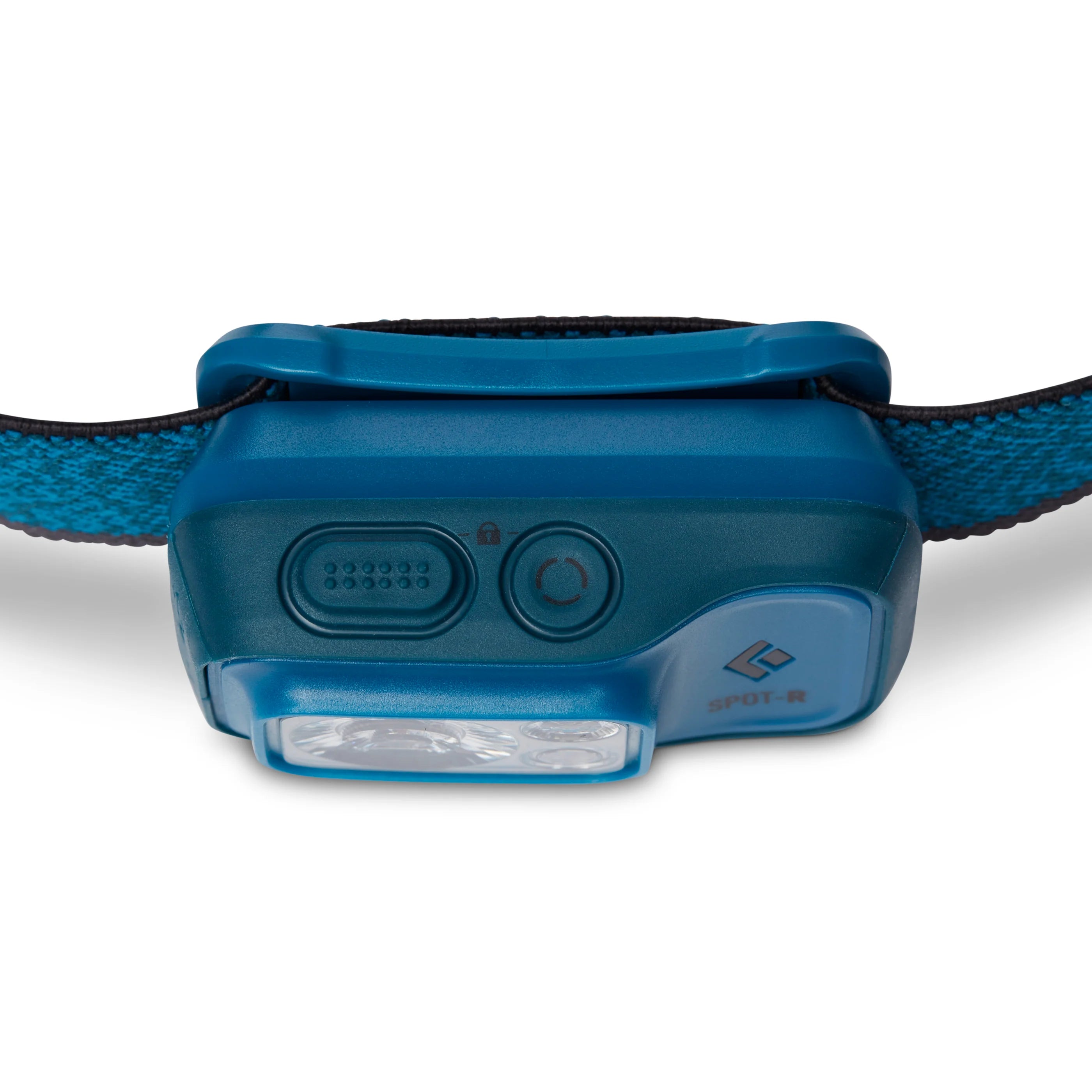 Rechargeable outdoor headlamp with elastic headband