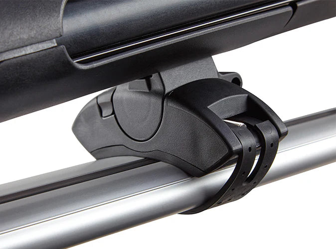 Aerodynamic FatCat EVO ski and snowboard mount designed for a quiet ride