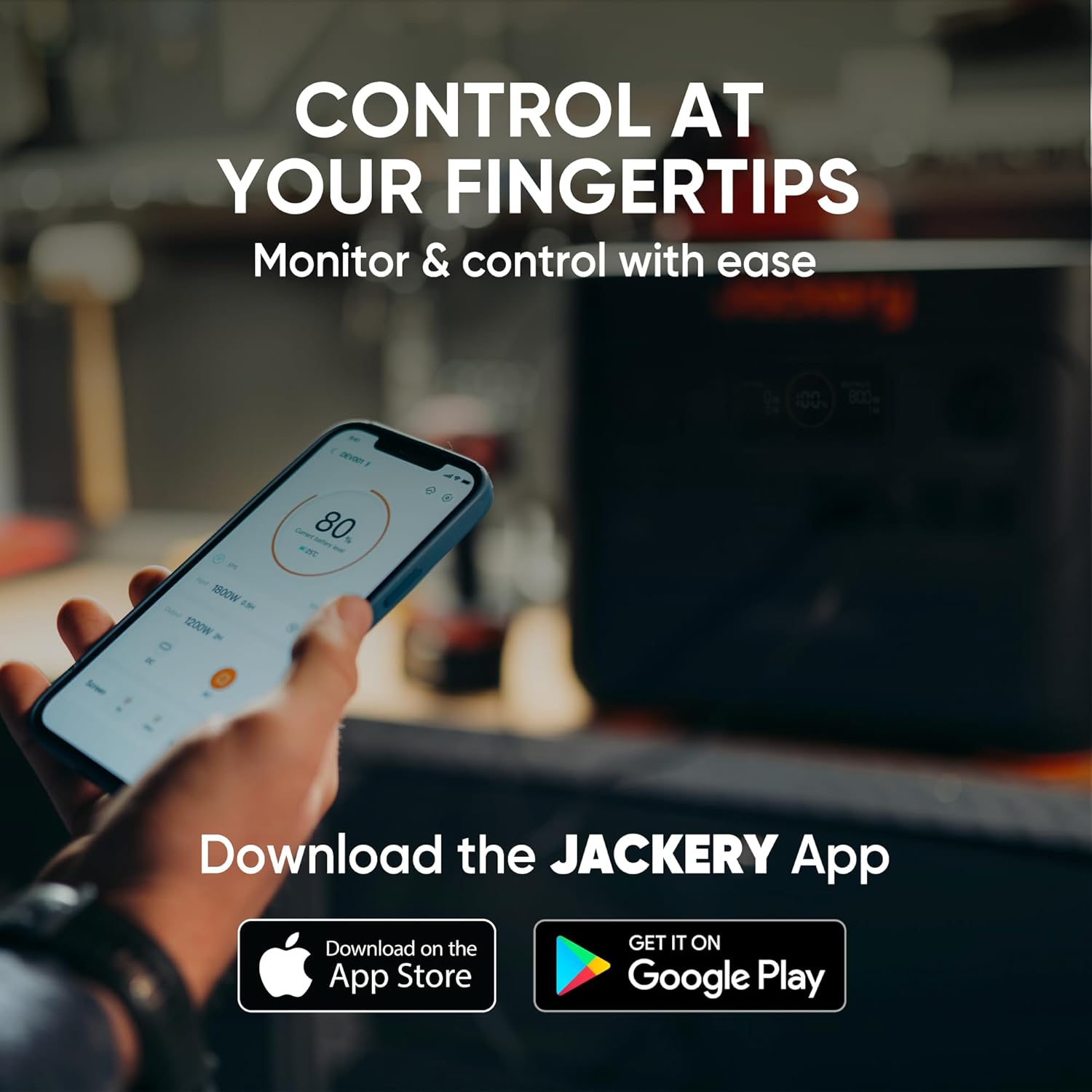 Jackery SolarSaga 40W foldable solar panel with IP68 waterproof rating and USB-A/USB-C outputs