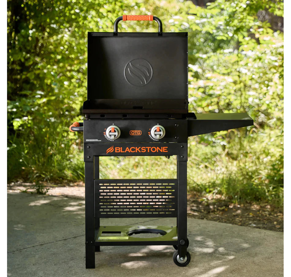 Portable Blackstone griddle for backyard cooking and outdoor adventures