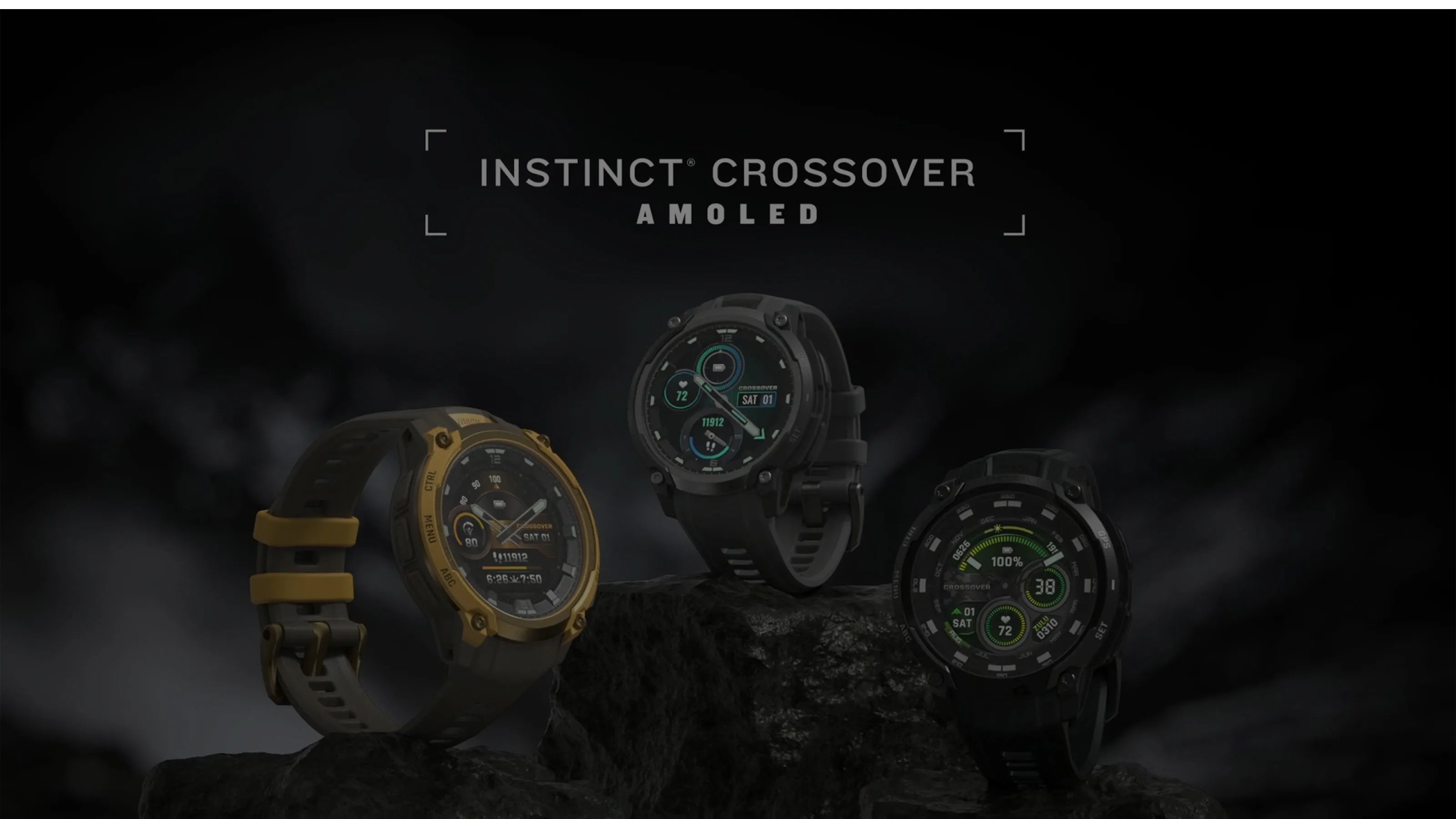 Garmin Instinct Crossover AMOLED with Garmin Pay contactless payments