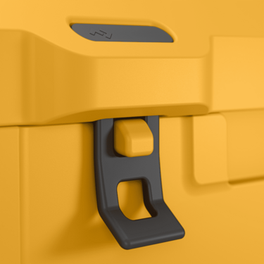 Thick PU insulation and deep-freeze lid seal on Dometic Patrol Glow cooler