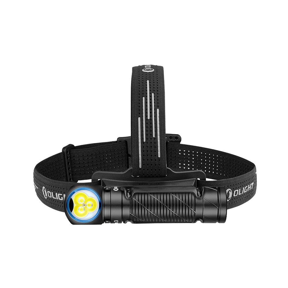 Olight Perun 3 rechargeable headlamp and flashlight black