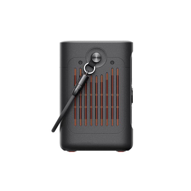 Lightweight 5.5 lb compact power station for camping and travel