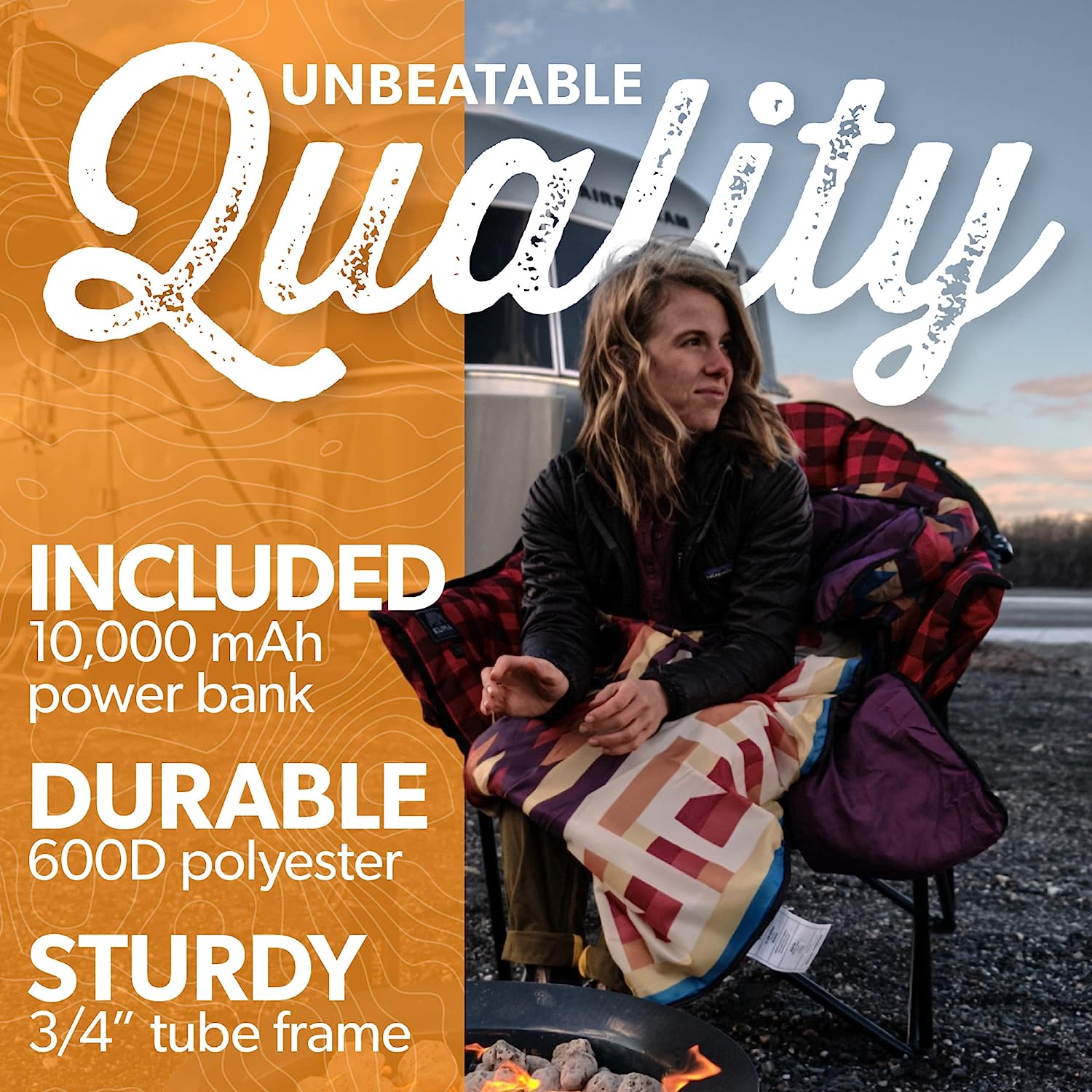 Kuma heated chair single