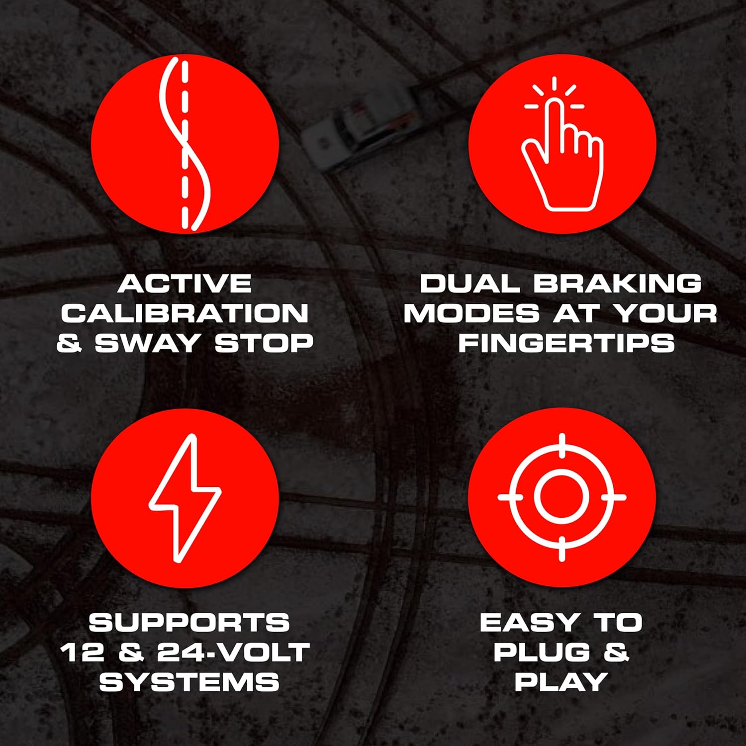 REDARC Tow-Pro Trail plug and play brake controller for Jeep Wrangler