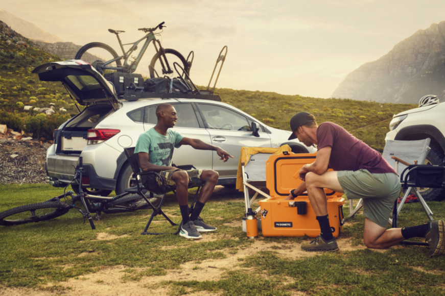Heavy-duty rotomolded Dometic Patrol 35 cooler with freezer-grade seal and thick insulation