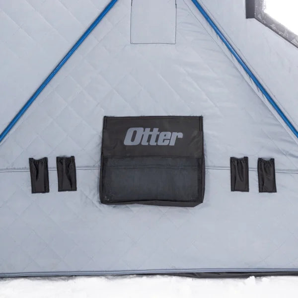 Otter Vortex Pro Resort interior ice fishing shelter