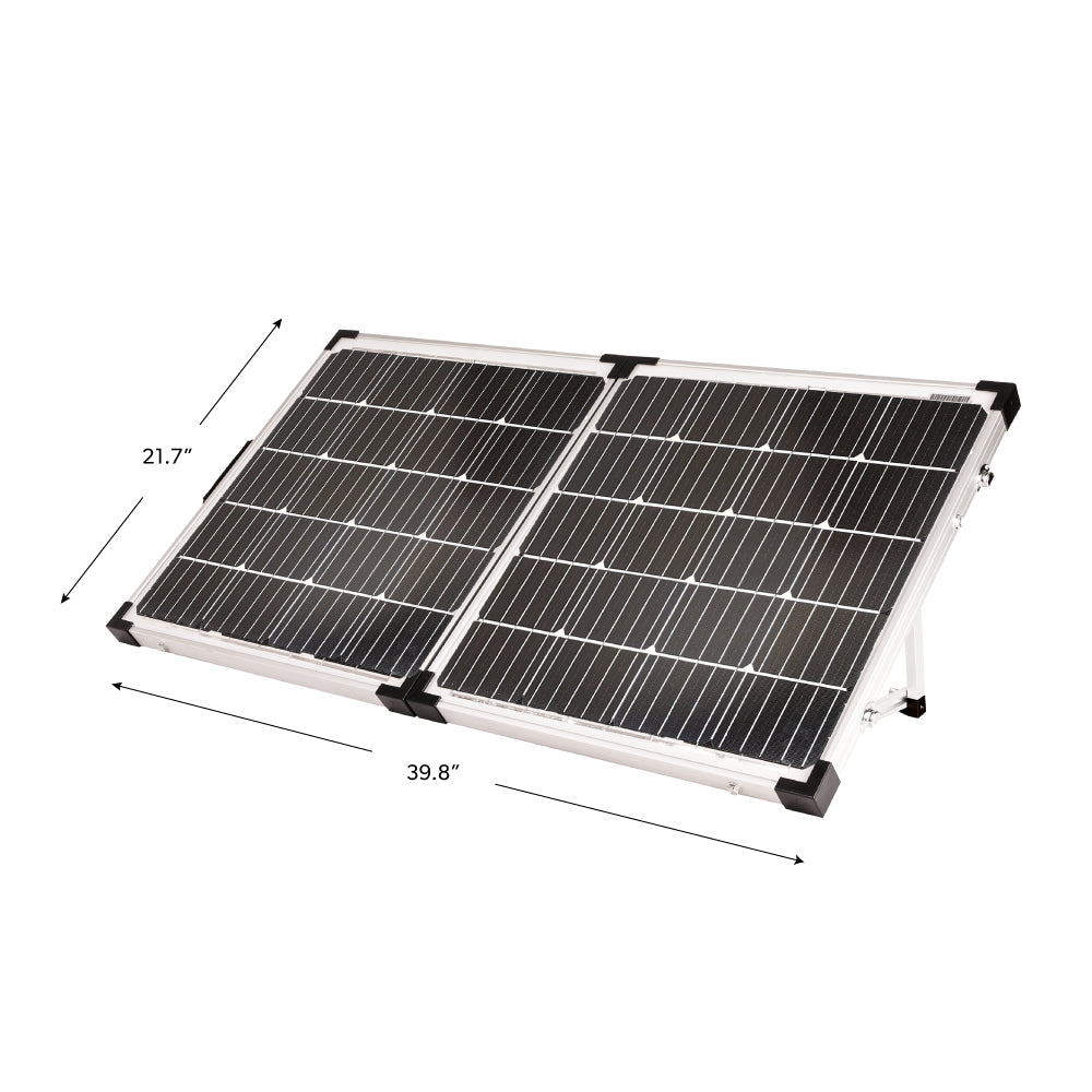 Lightweight 90 watt folding solar panel 19.8 lbs