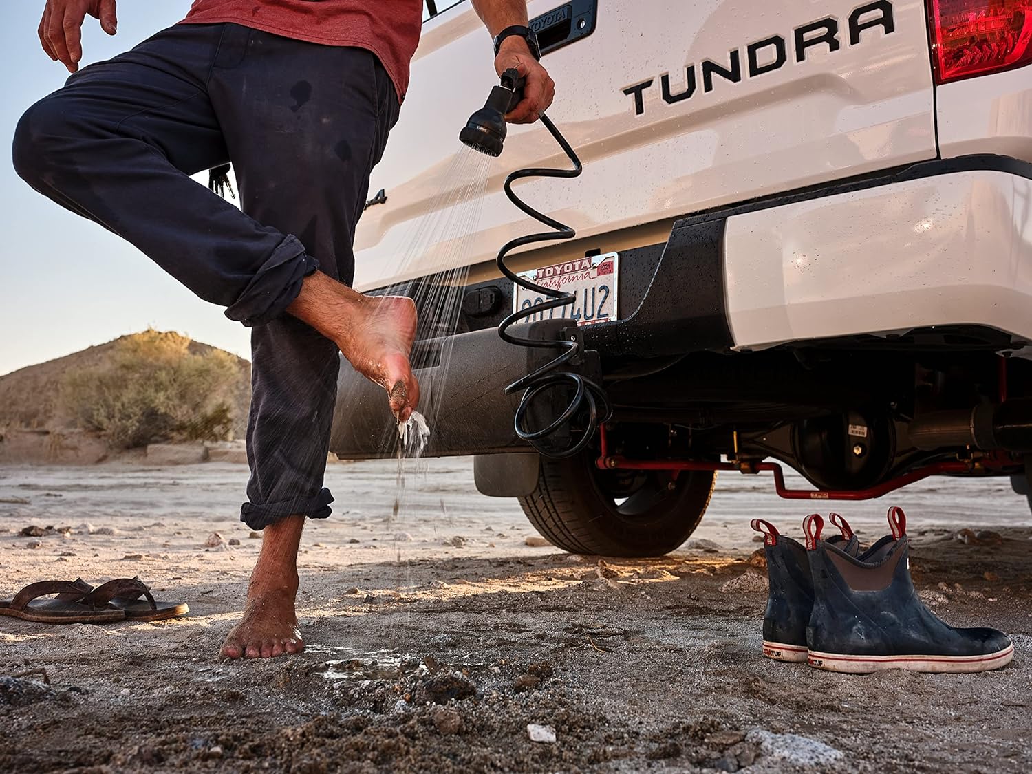 Your portable solution for pressurized water on the go