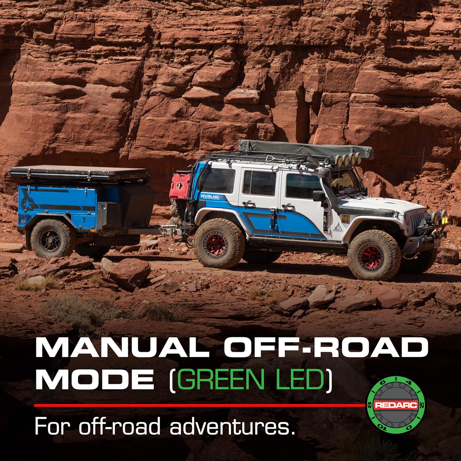 REDARC Tow-Pro Trail trailer brake controller kit for Jeep Gladiator 2019–2024