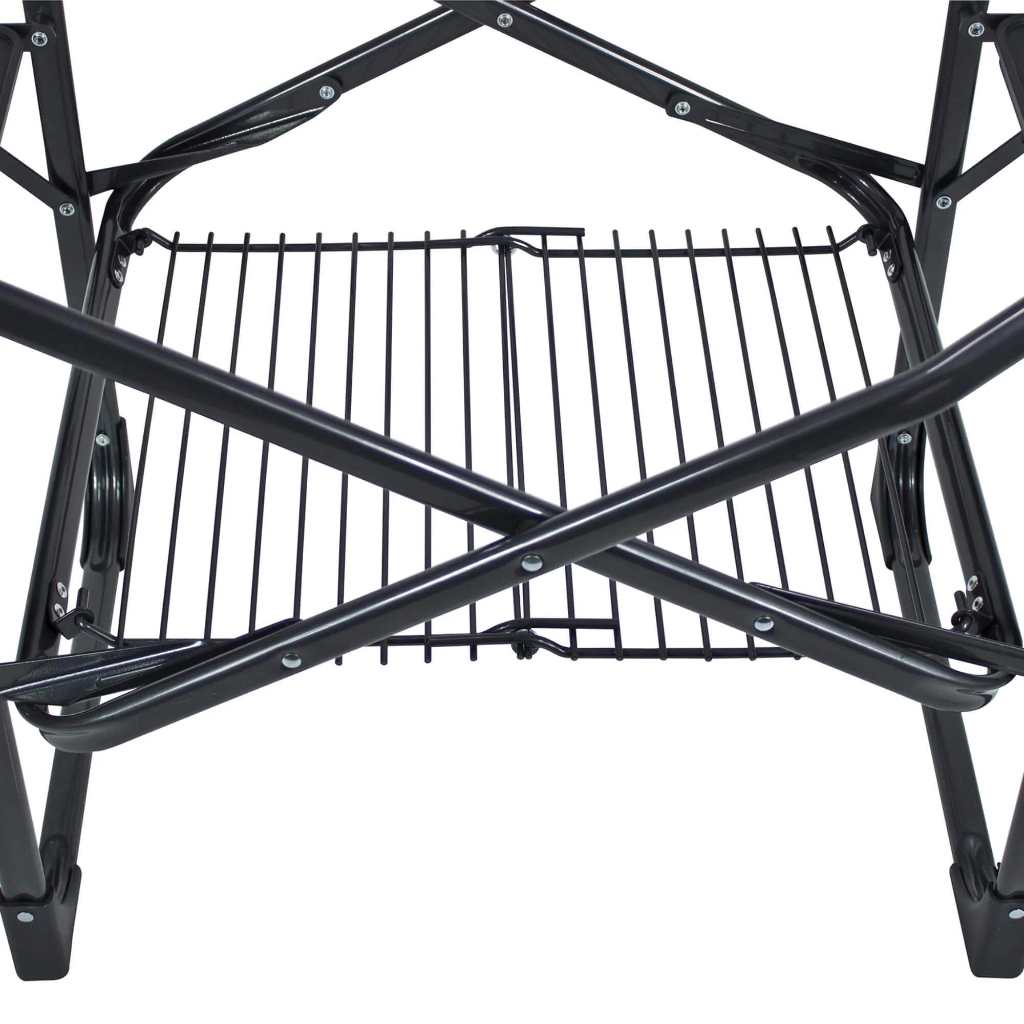 Built-in hooks for hanging garbage bags, paper towels, or cooking utensils