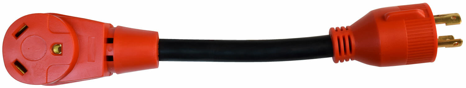 Valterra A10-G30430VP Mighty Cord 30-Amp RV generator dogbone adapter cord