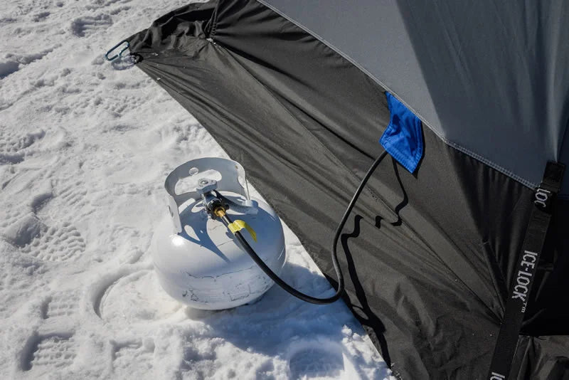 Otter Vortex Pro Lodge ice shelter for 4 to 5 anglers