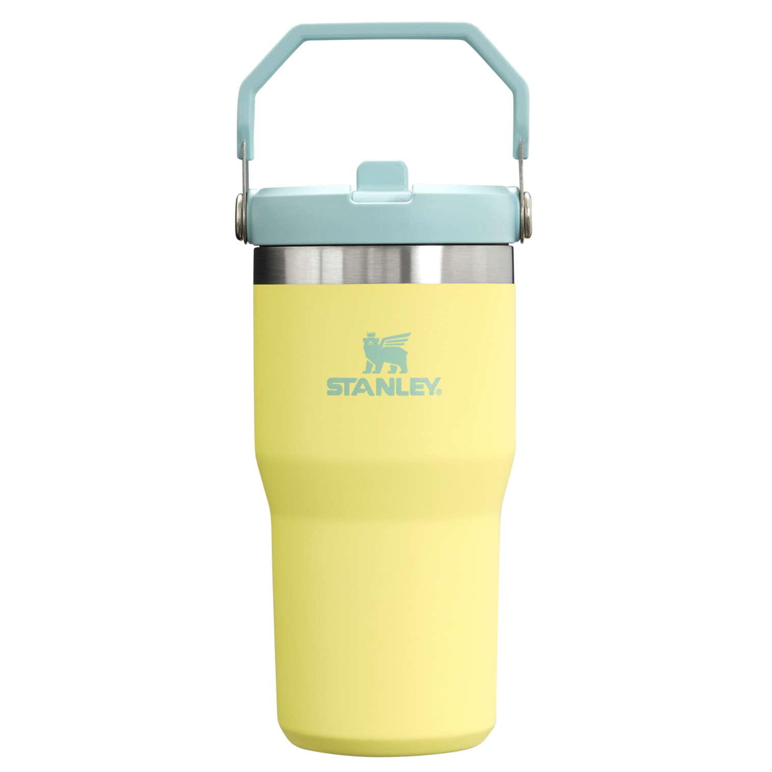 Stanley IceFlow tumbler with built-in flip straw for easy sipping
