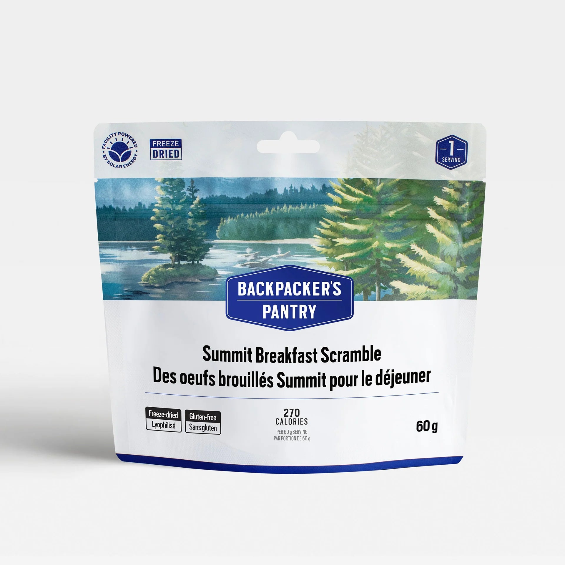 Summit Breakfast Scramble freeze-dried breakfast meal pouch