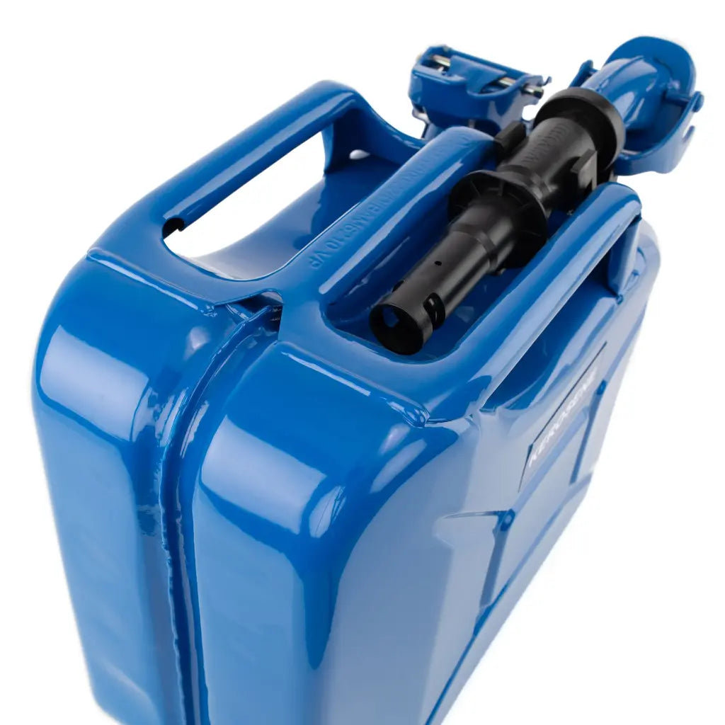 Heavy-duty 0.9mm steel Wavian 10L fuel jerry can