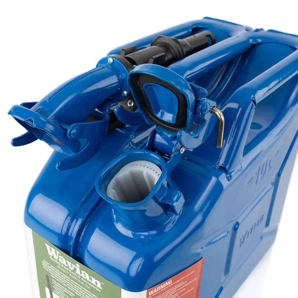 Wavian 10L fuel jerry can for overlanding and camping