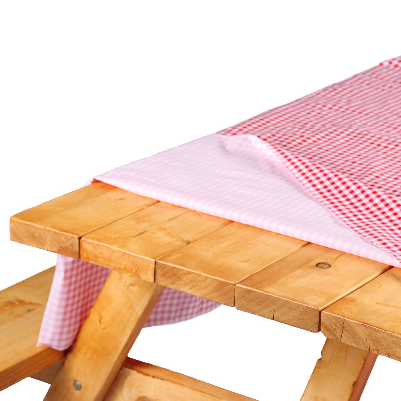 Food safe plastic tablecloth for campsite picnic tables easy to clean