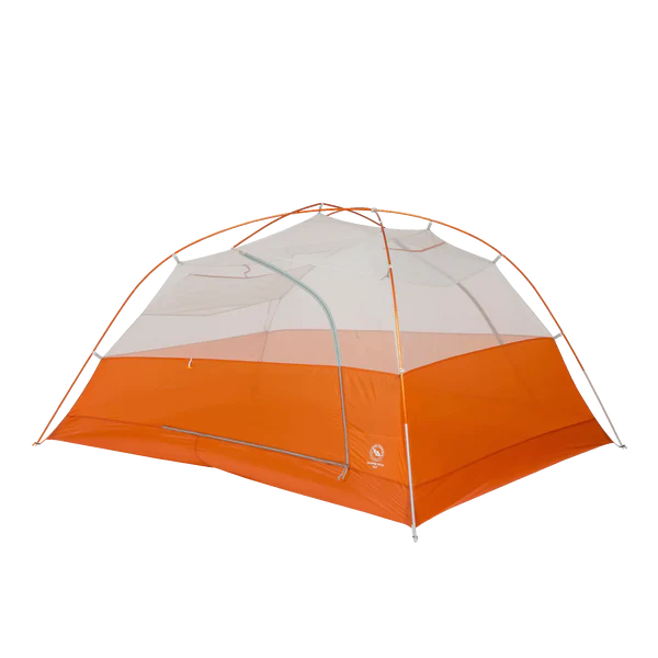 High-volume backpacking tent with HyperBead® waterproof fabric