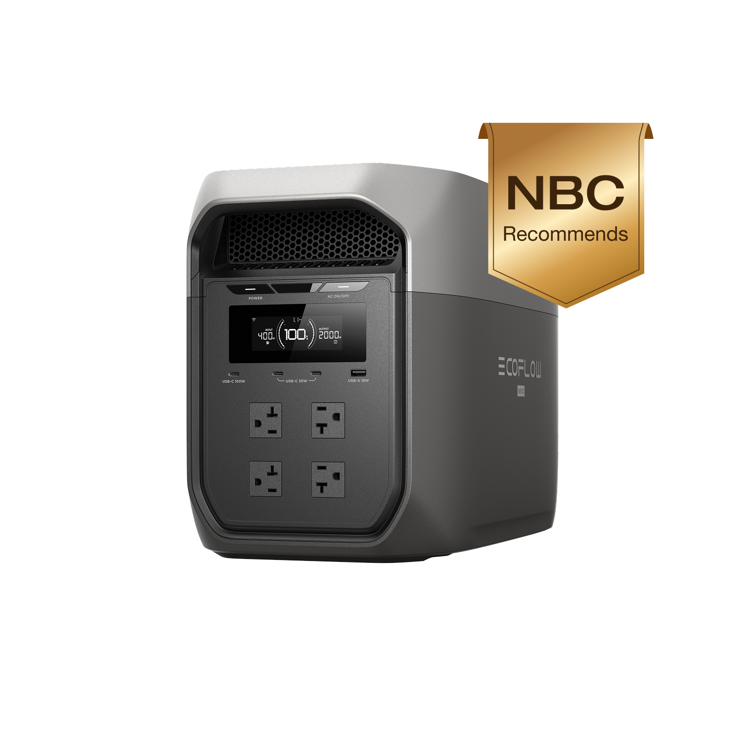 EcoFlow DELTA 3 Max 2048Wh portable power station