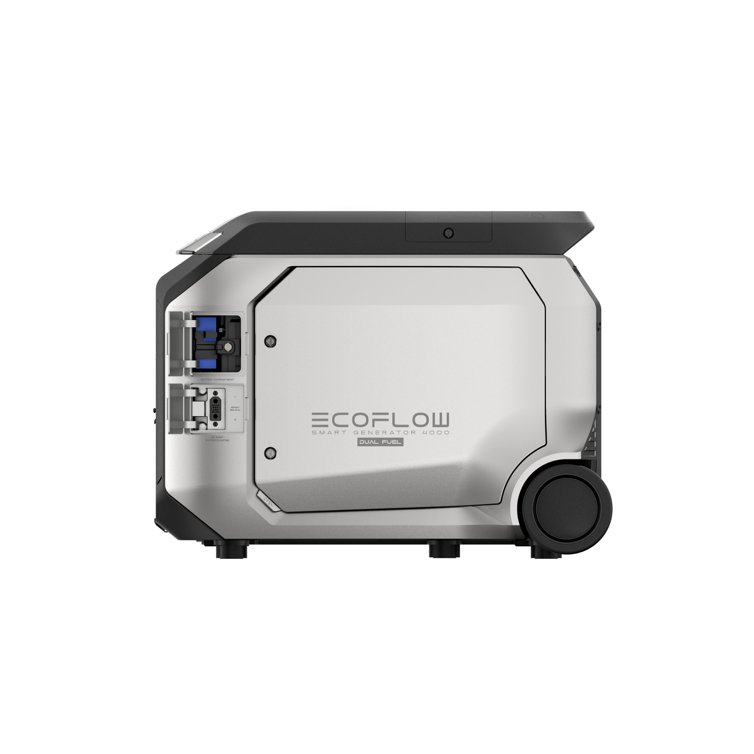 EcoFlow Smart Generator 4000 portable dual fuel generator with LCD display