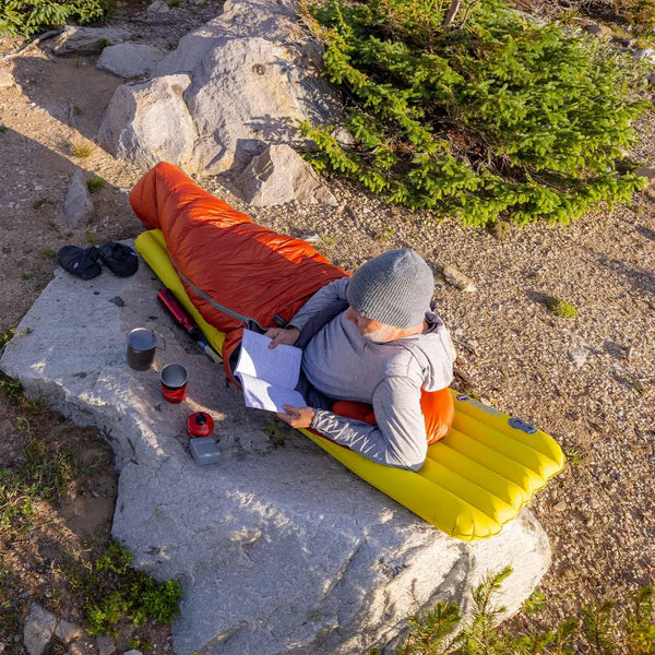Recycled nylon ripstop 3-season backpacking sleeping pad