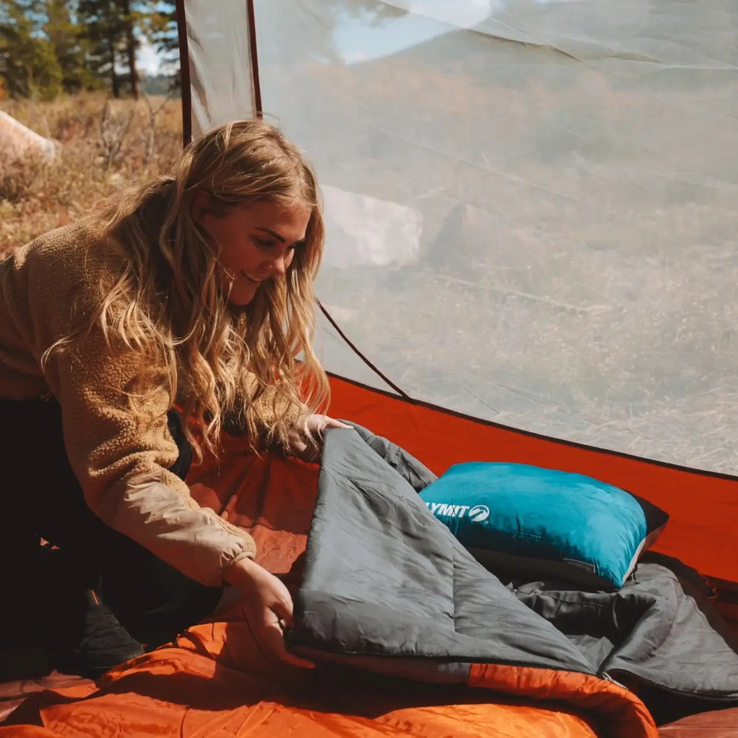 Drift Base Camp Pillow with soft jersey cotton sleep surface