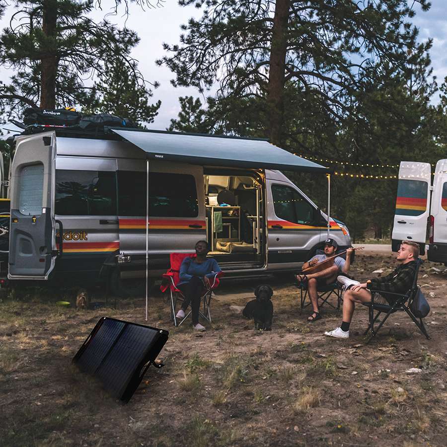 Go Power! GP-DURALITE-100 DuraLite Solar Kit with 30 Amp Controller - 100 Watt