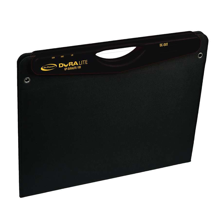 Go Power! GP-DURALITE-100 DuraLite Solar Kit with 30 Amp Controller - 100 Watt