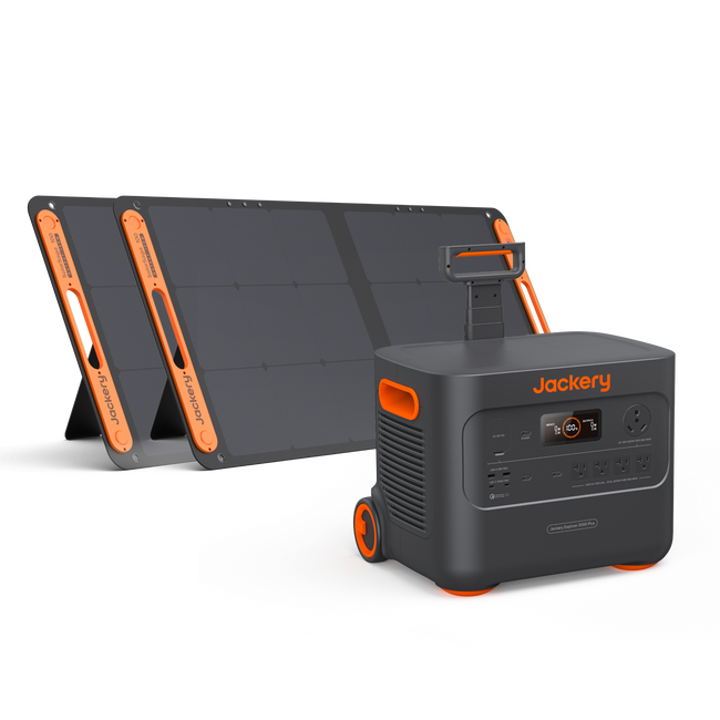 Jackery 2000 Plus portable power station with 3000W output and 6000W surge peak