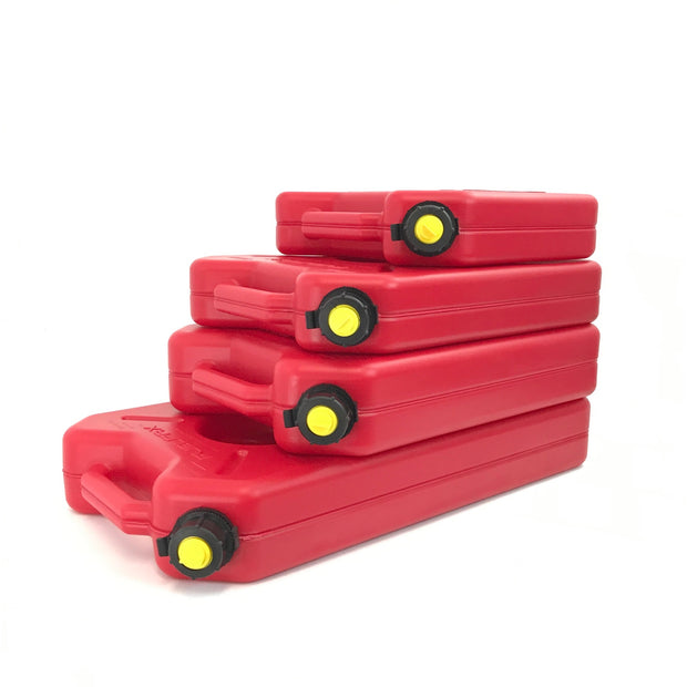 Compact auxiliary fuel tank for side-by-side and snowmobile