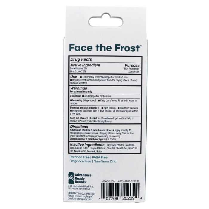 Face the Frost shea, kokum, and turmeric butter skin protectant