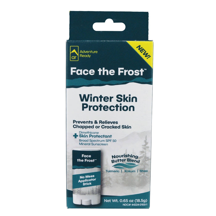 Face the Frost winter skin protectant with SPF 50 mineral sunscreen
