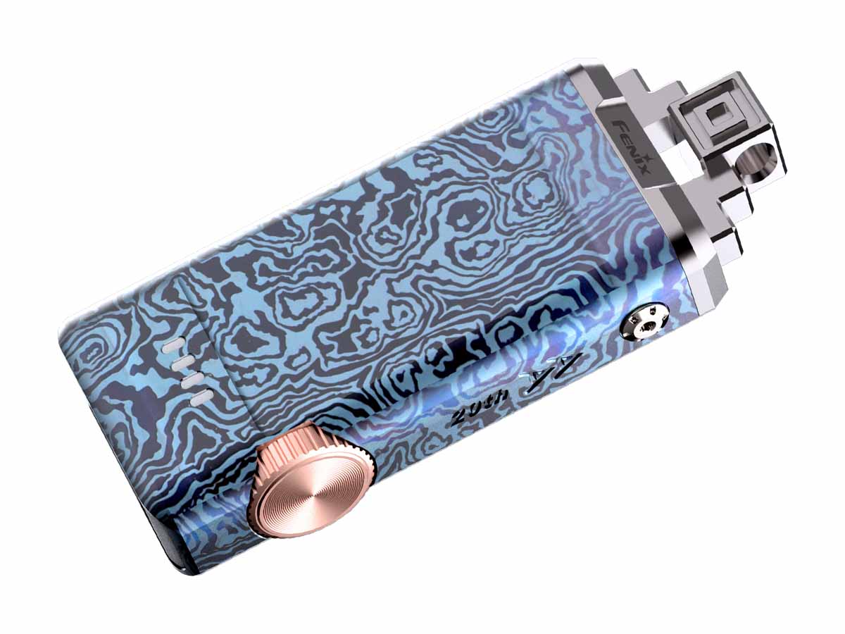 Fenix APEX 20 limited edition titanium flashlight for Fenix 20th Anniversary