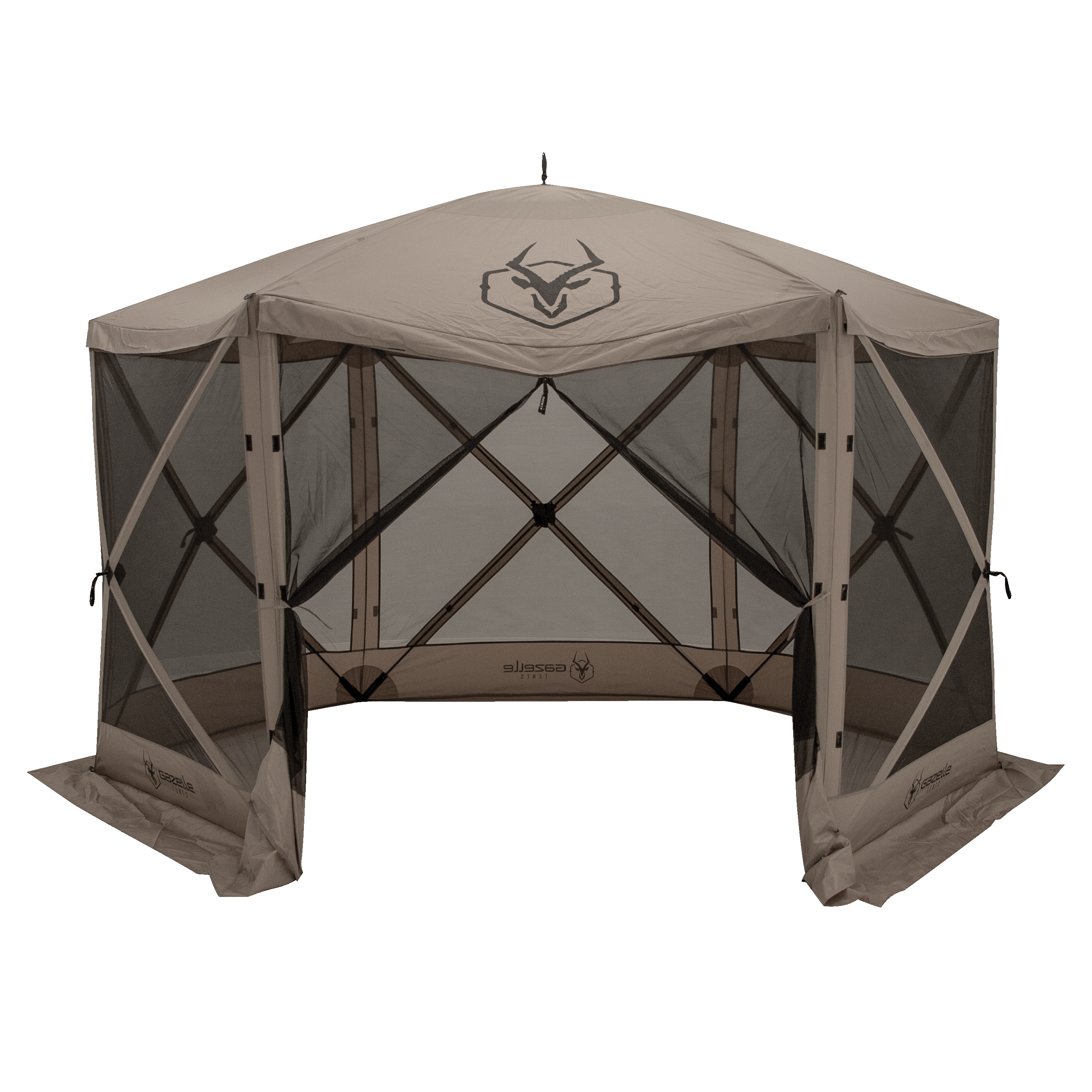 Portable Gazelle G6 6-Sided Gazebo with UV50+ Protection and Waterproof Material