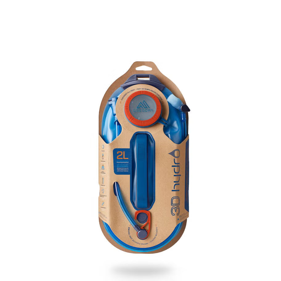 Gregory 3D Hydro Reservoir Soft Molded BPA Free Hydration System