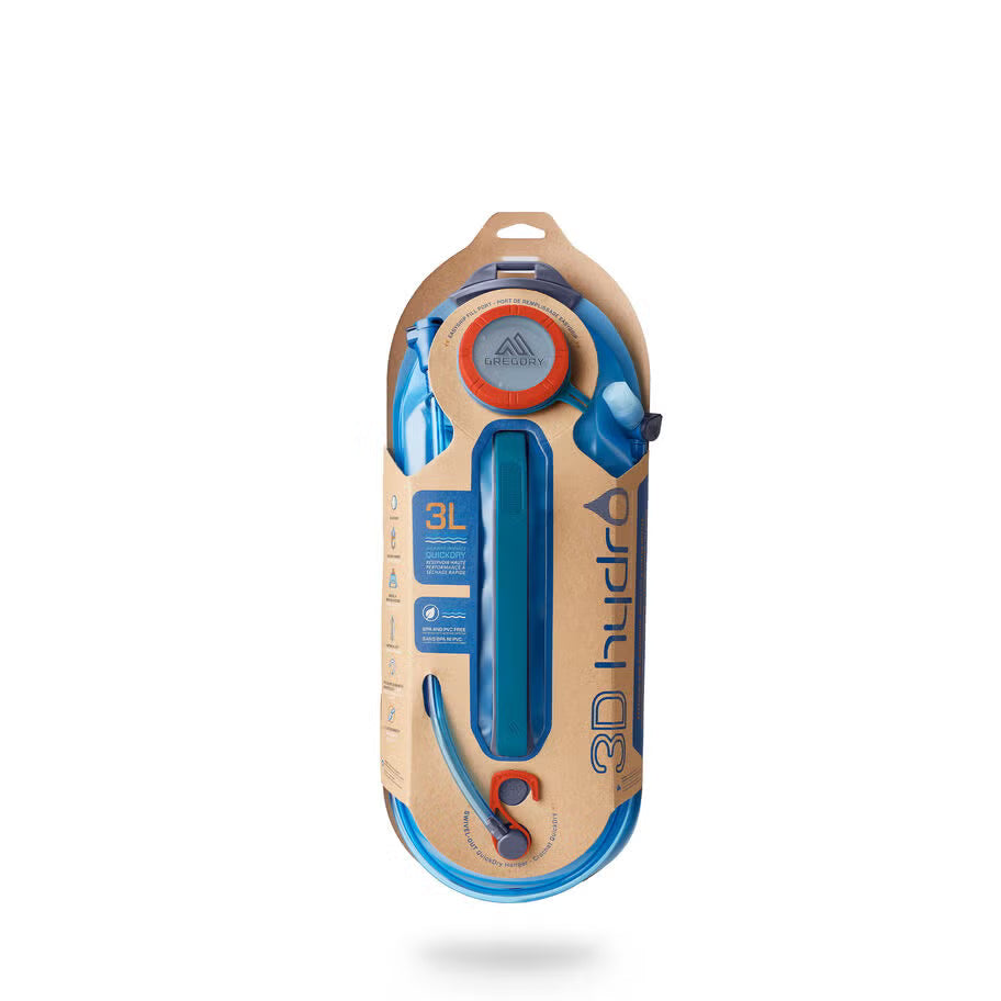 Gregory 3L Hydration Bladder with QuickDry Hanging Design