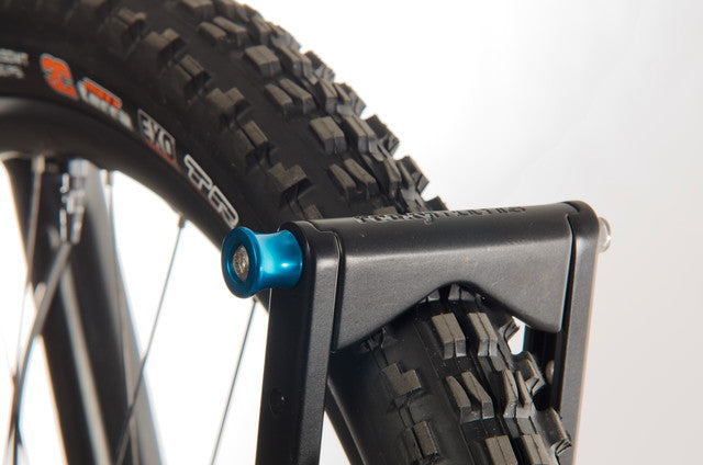 No frame contact bike rack