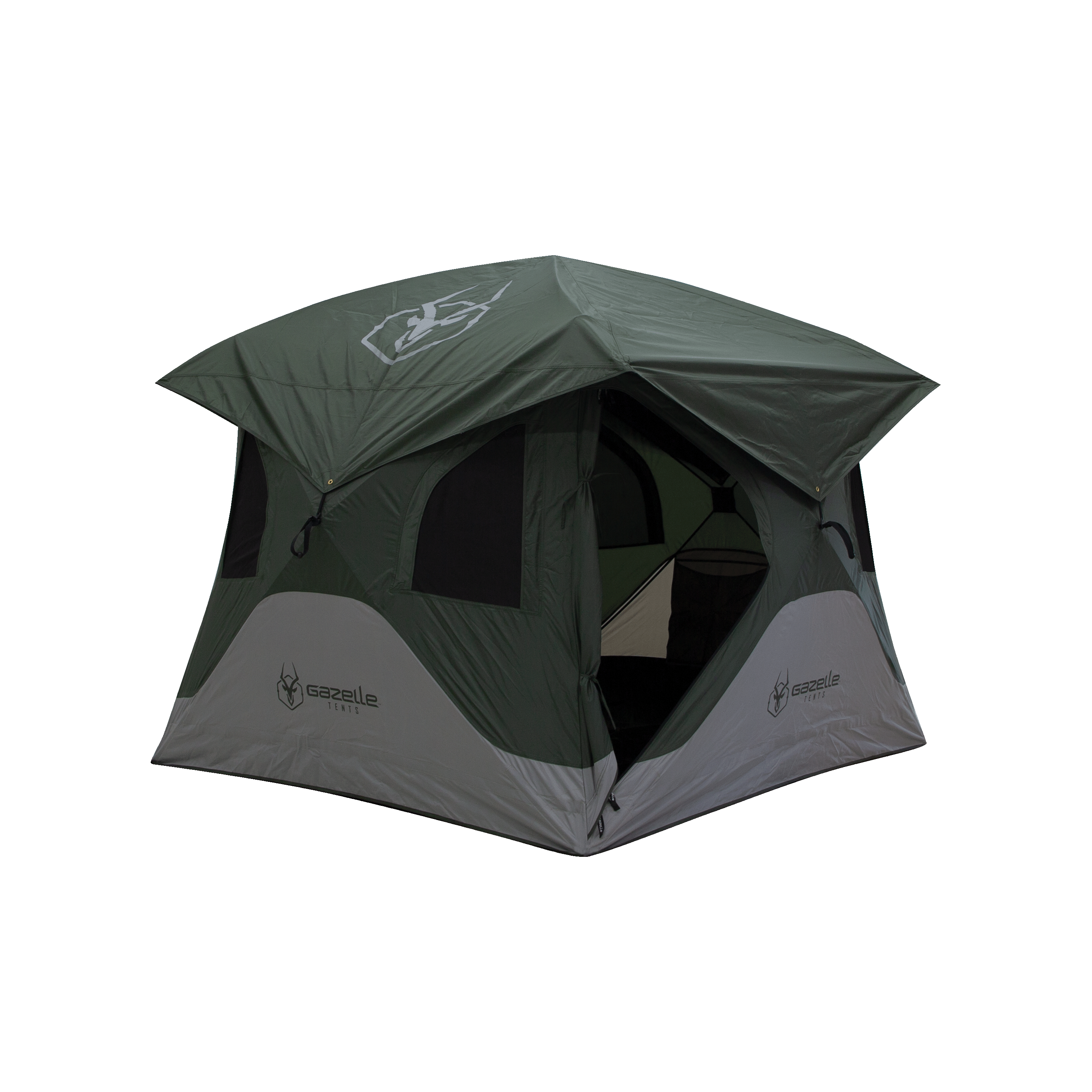 Gazelle T3X Hub Tent set up in under 90 seconds, perfect for car camping or overland excursions