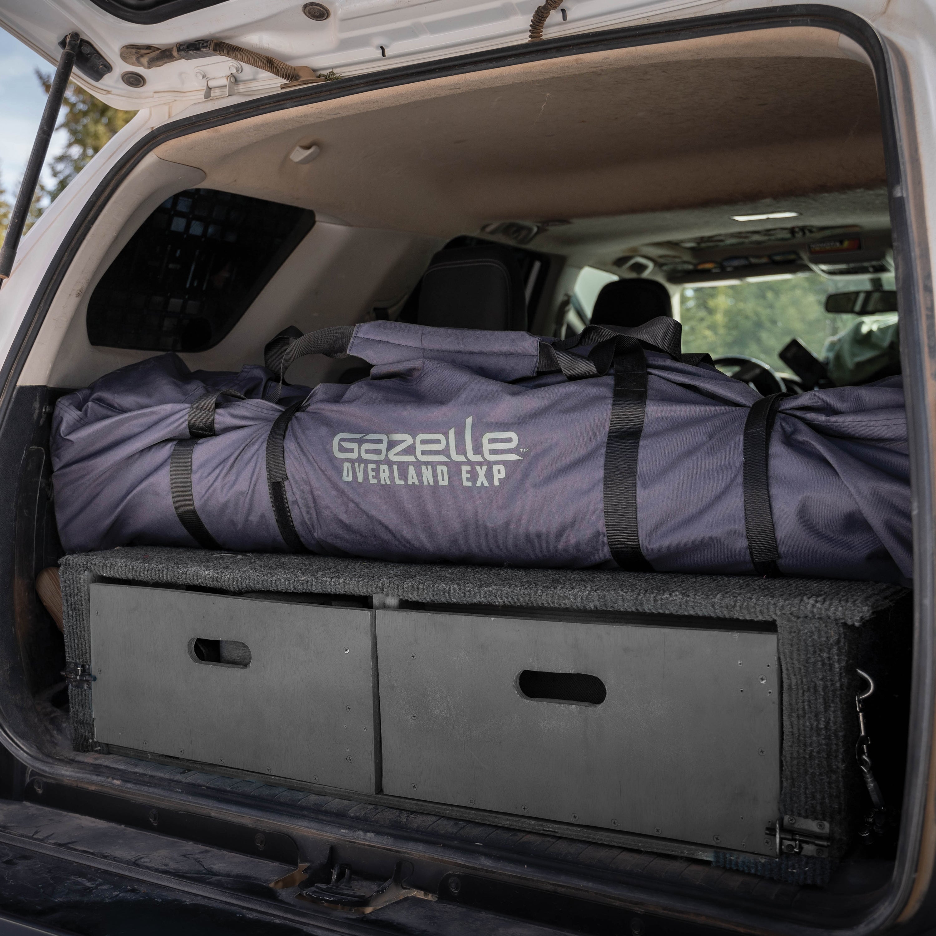 Gazelle T4 Overland EXP tent with durable 210 denier Ripstop polyester shell