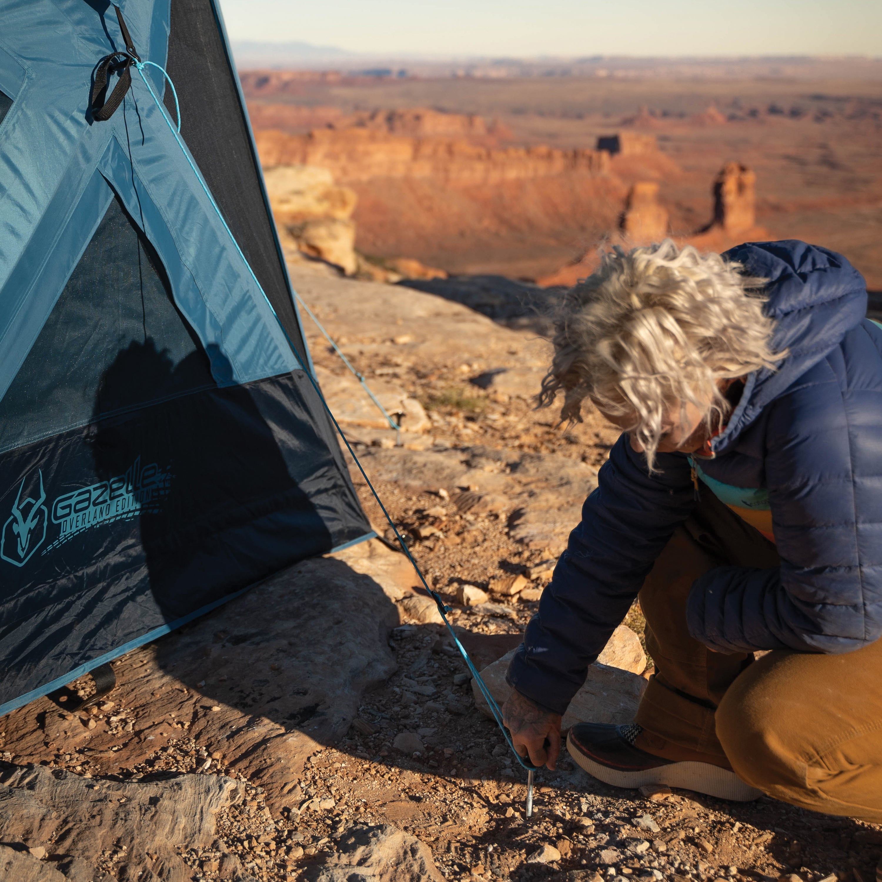 Gazelle T-Hex waterproof camping tent with removable floor