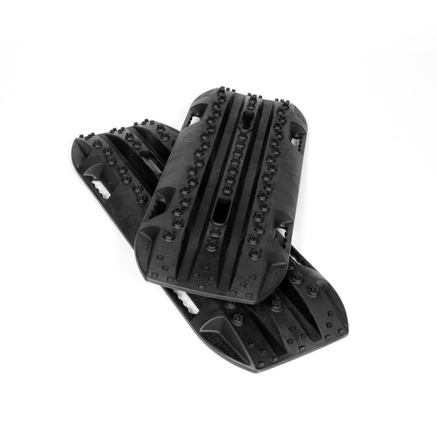 RototraX 2026 traction boards mounted beside RotopaX 4-gallon container on off-road vehicle