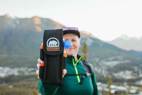 225g Frontiersman or Sabre Wild Max bear spray canister with 1.84% capsaicinoids