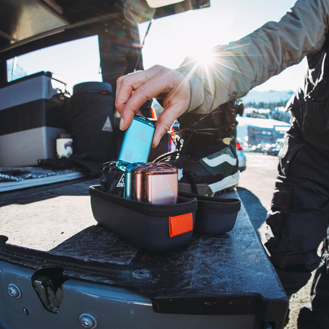 Ripple rechargeable hand warmer with Turbo and Efficiency heat settings